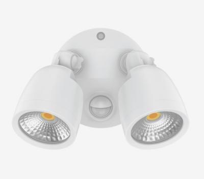 MURO-ECO 20W WHITE WITH SENSOR POLYCARB SPOTLIGHT IP65